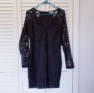 Charlotte Russe, black lace cocktail dress